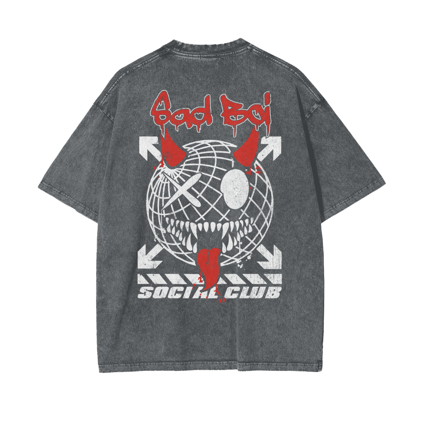GLOBE MONSTER - OVERSIZED TEE