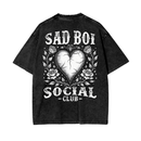 CRACKED HEART - OVERSIZED TEE