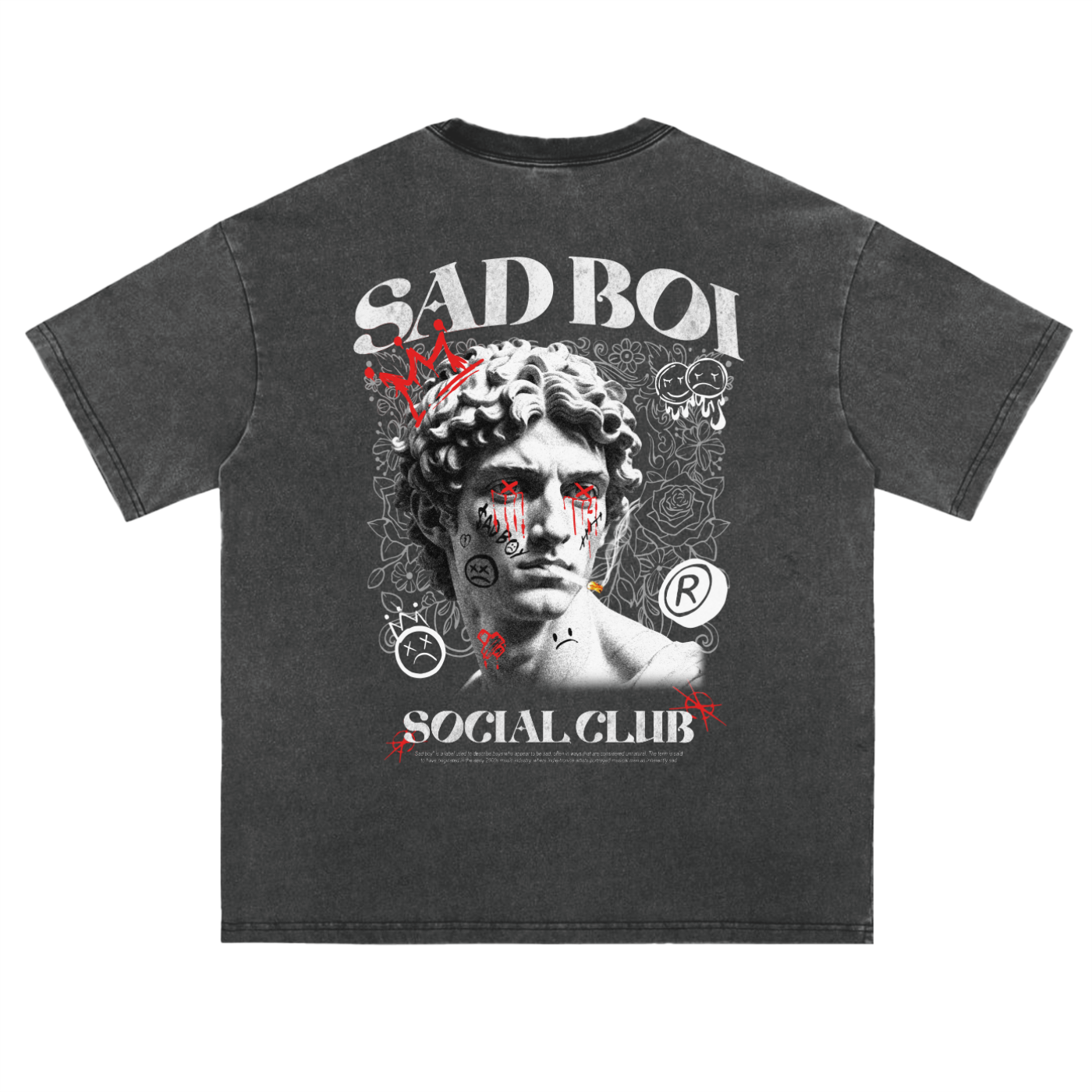 SAD STATUE - VINTAGE TEE