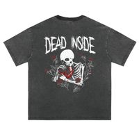 DEAD INSIDE (SKELETON) - VINTAGE TEE