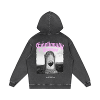 EMOTIONALLY DAMAGED (TOMBSTONE) - HOODIE