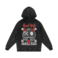 GLOBE MONSTER - OVERSIZED HOODIE
