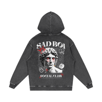 SAD STATUE - OVERSIZED HOODIE