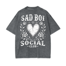CRACKED HEART - OVERSIZED TEE