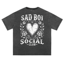CRACKED HEART - VINTAGE TEE