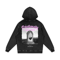 EMOTIONALLY DAMAGED (TOMBSTONE) - HOODIE