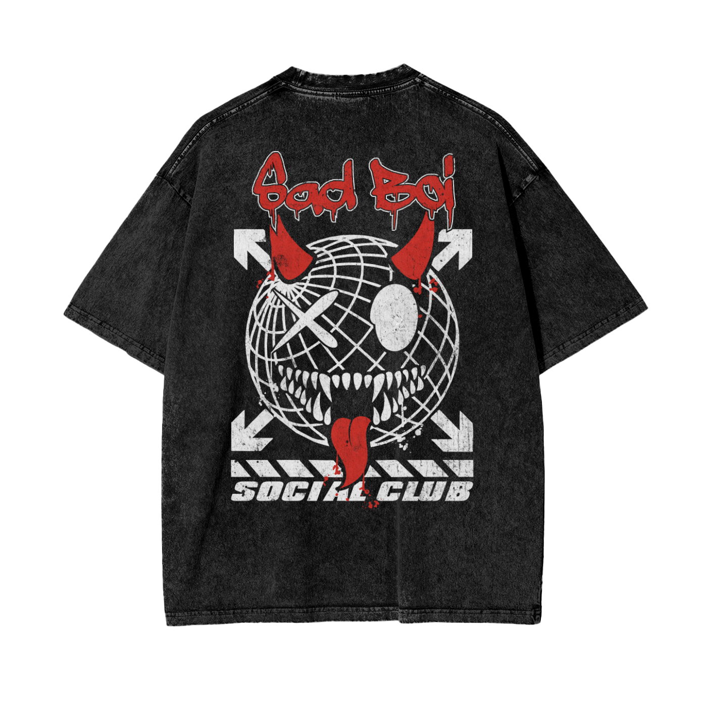 GLOBE MONSTER - OVERSIZED TEE