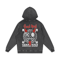 GLOBE MONSTER - OVERSIZED HOODIE