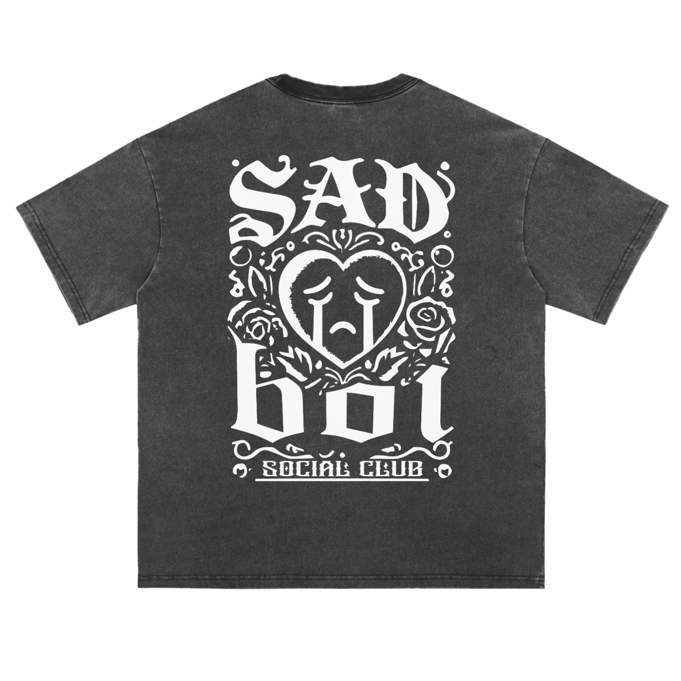 CRACKED HEART 02 - VINTAGE TEE